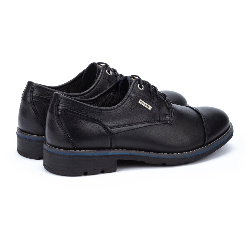 Men's Pikolinos YORK Dress Shoes Black | NZ PQ93802